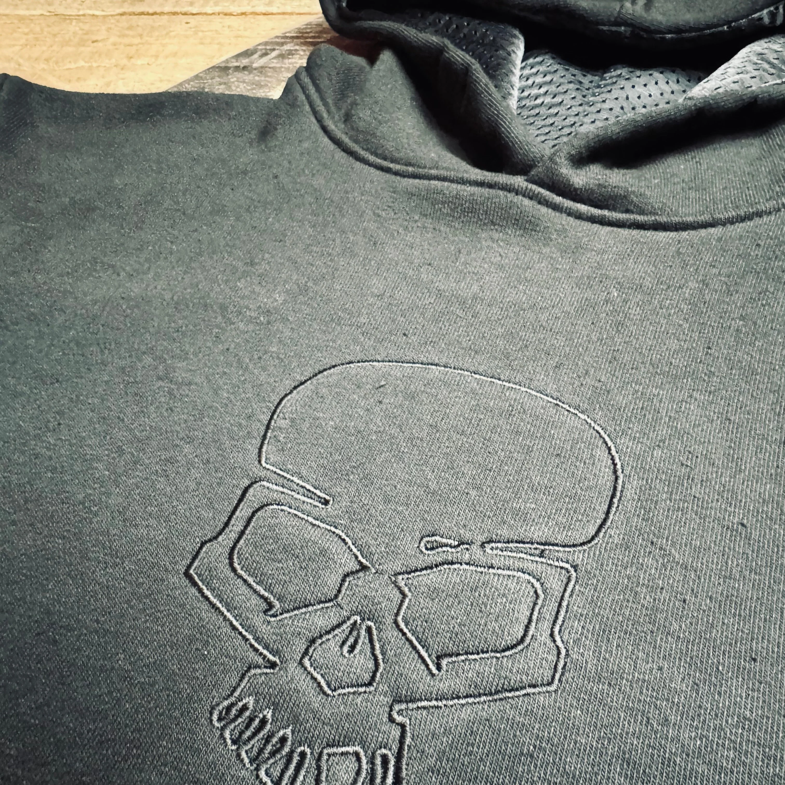 BOBHEAD Casual Reaper Hoodie Pullover Black - Image 2