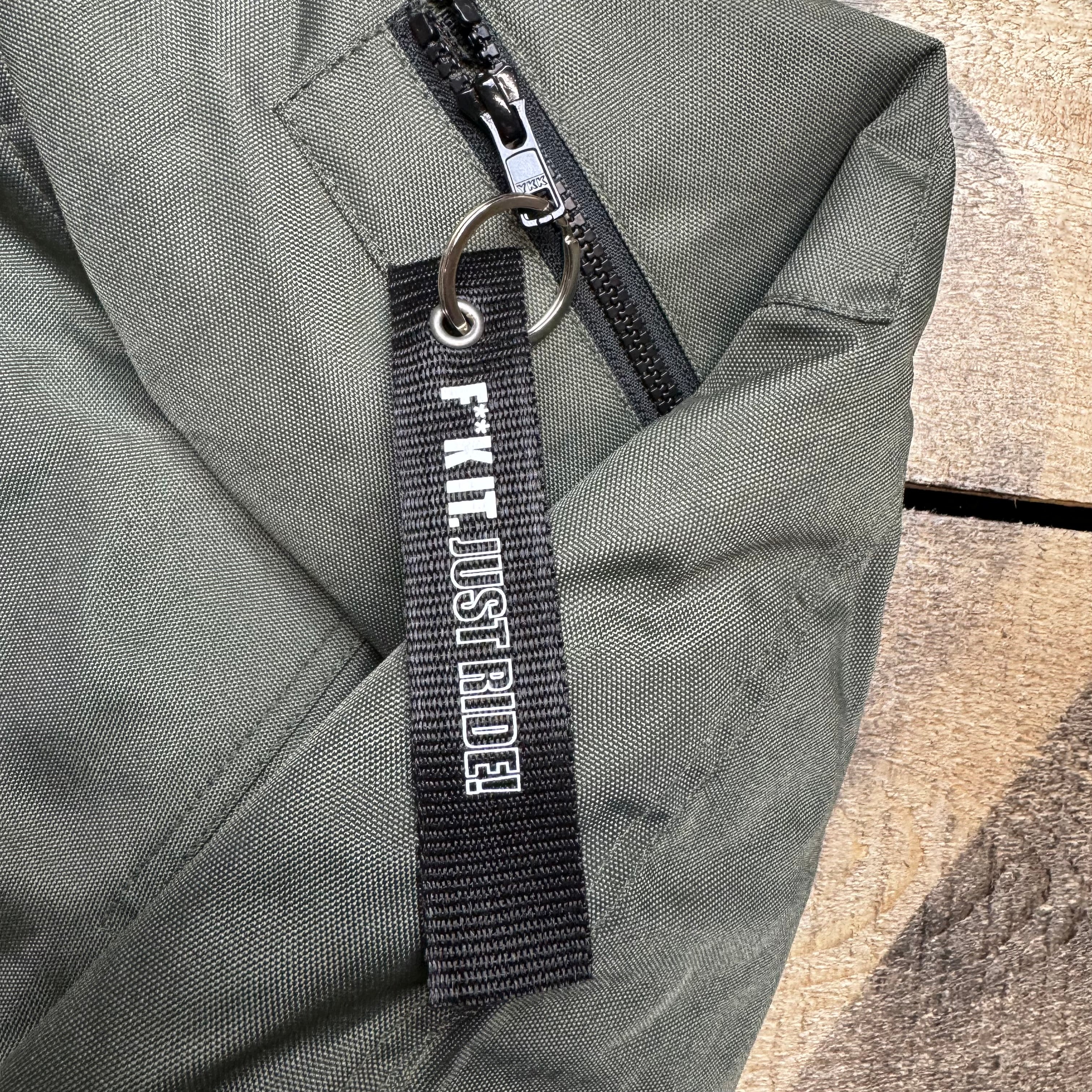 Motorcycle Jacket Protective Textile Alpha Bomber Green | Armored AAA - Image 11