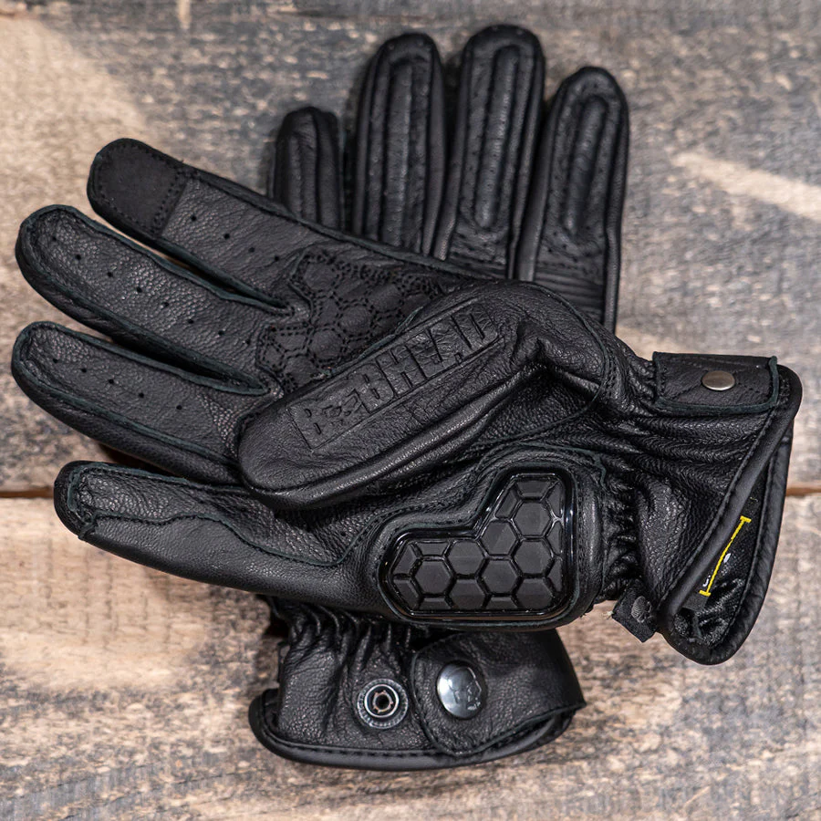 Motorcycle Glove Protective Reaper Leather - Image 2