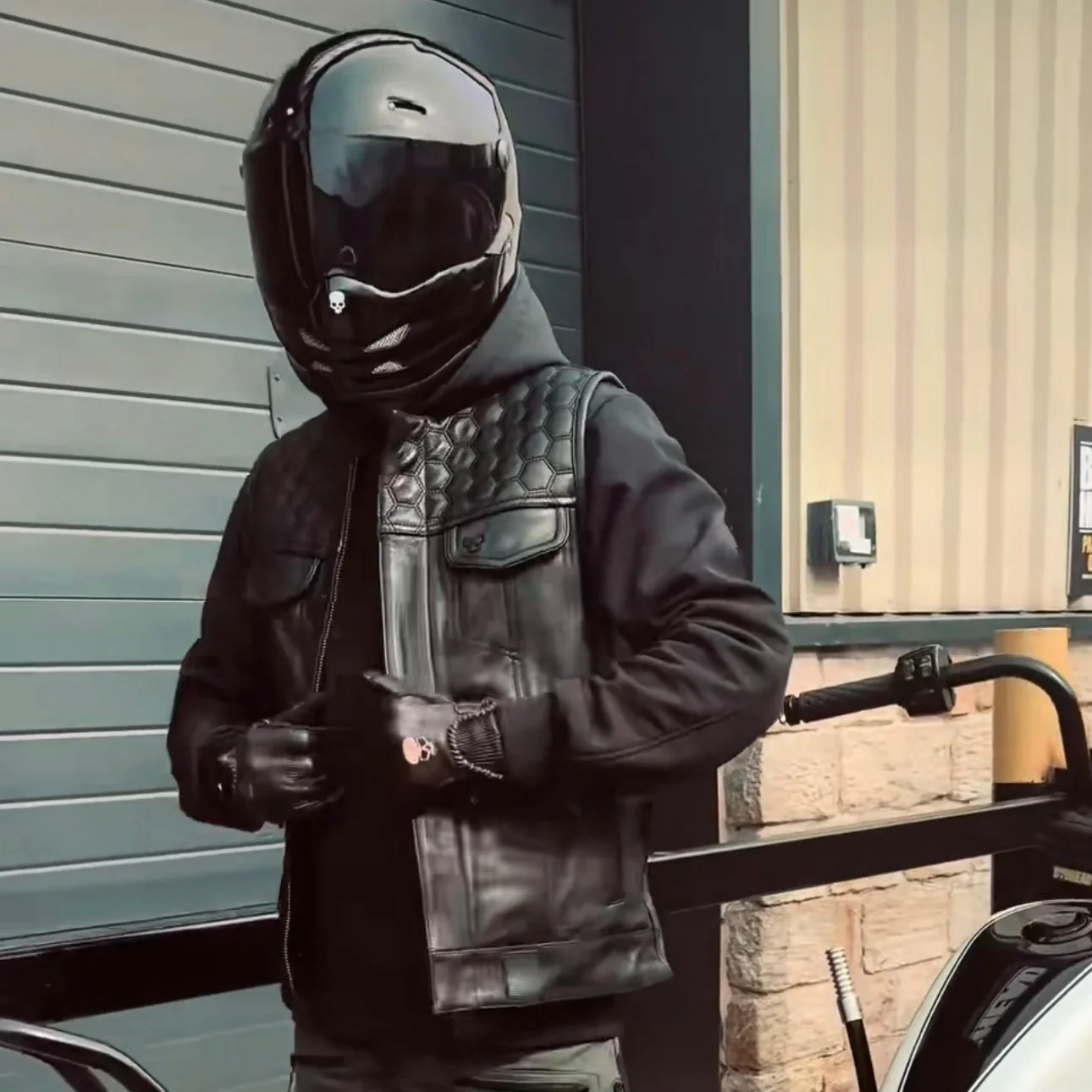 Motorcycle Cut Reaper Leather Black - Image 5