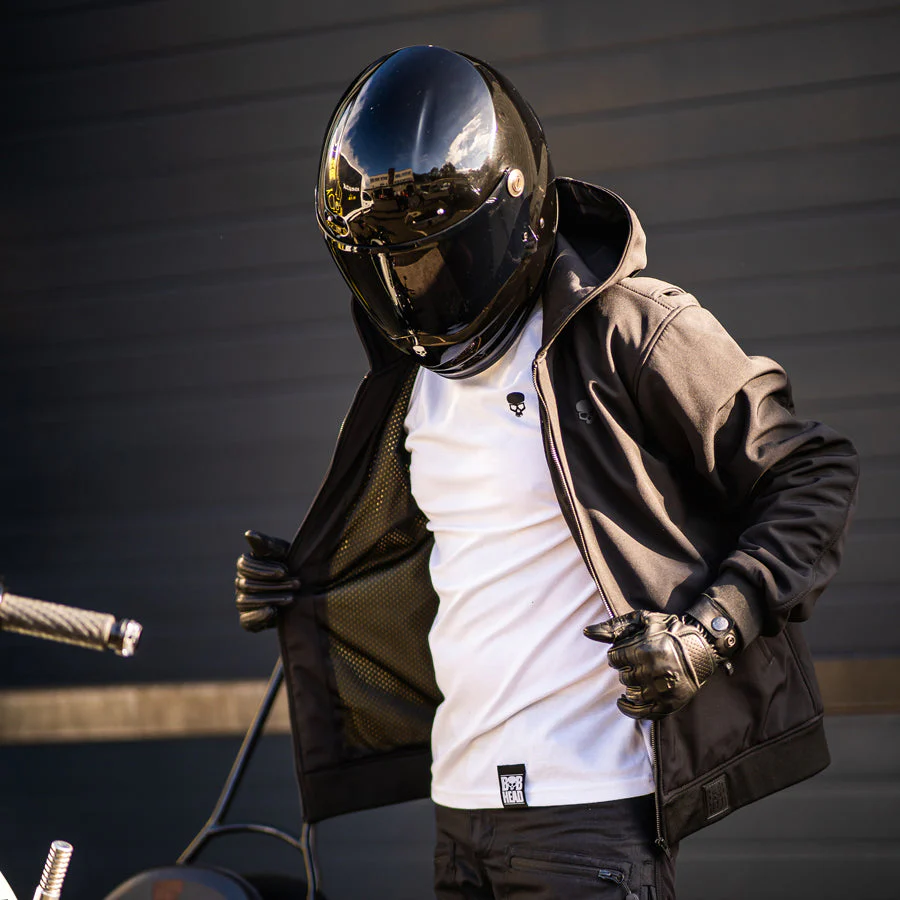 Motorcycle Protective Hoody Soft Shell | Armoured AA - Image 2