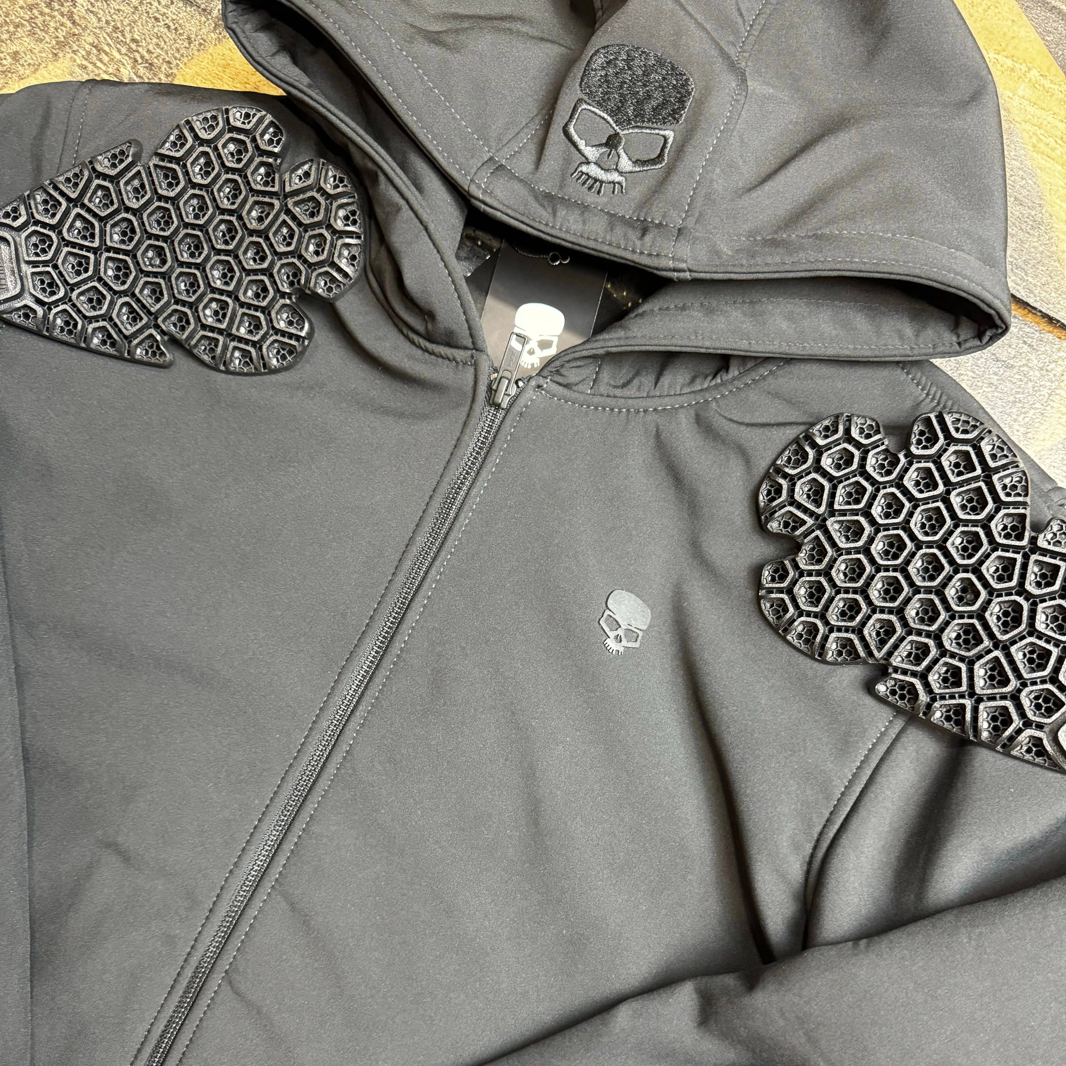 Motorcycle Protective Hoody Soft Shell | Armoured AA - Image 5