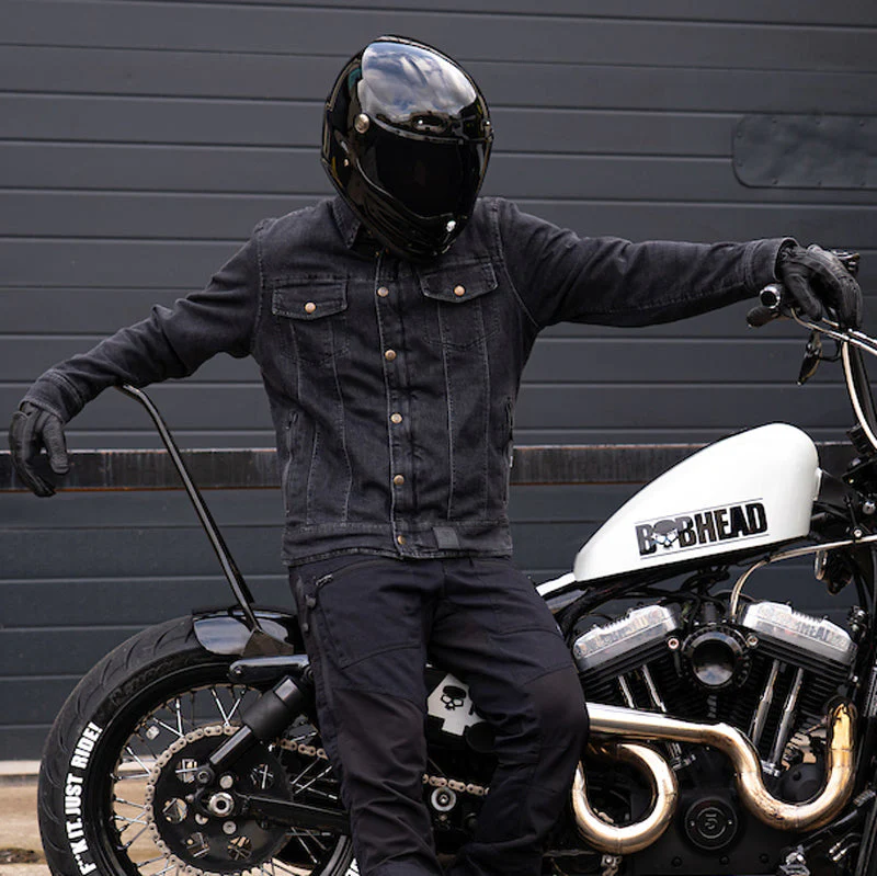 Motorcycle Protective Shirt Black Morgan | Armored AAA - Image 3